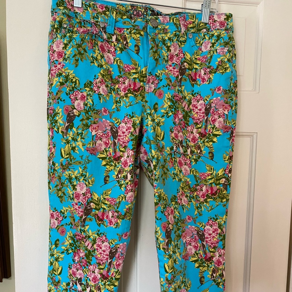 Code Bleu Crop Jeans - image 1